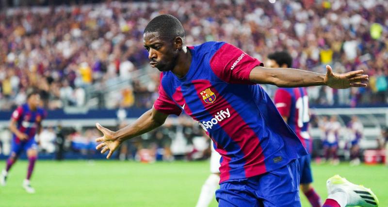 - PSG : surprise, Dembélé a voyagé avec le Barça, il coûte désormais 100 millions