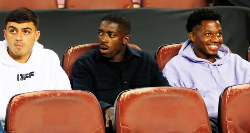  - Barça : le geste fort d'Ansu Fati pour Ousmane Dembélé
