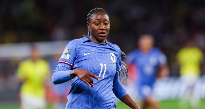  - Coupe du monde (F) : l'Equipe de France déroule à la mi-temps 