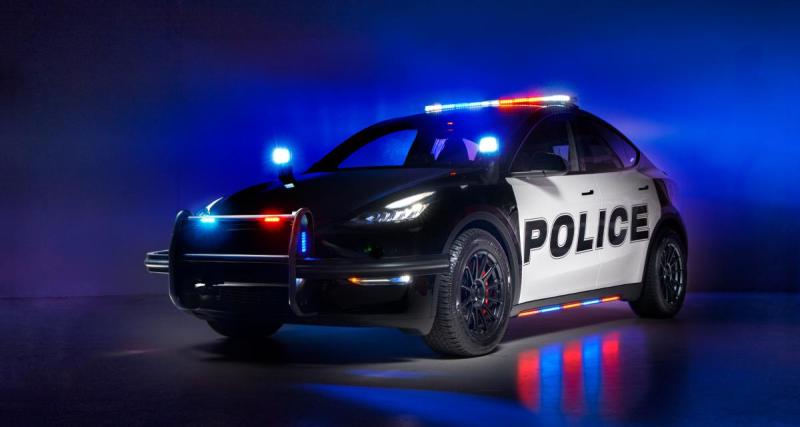  - Aux États-Unis, le Tesla Model Y devient une voiture de police