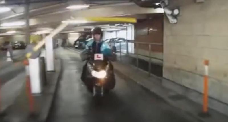  - VIDEO - Cet apprenti motard a encore beaucoup à apprendre…