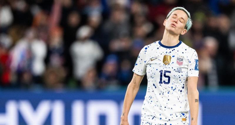  - USA : Megan Rapinoe "heureuse que l'on sorte en ayant joué comme ça"