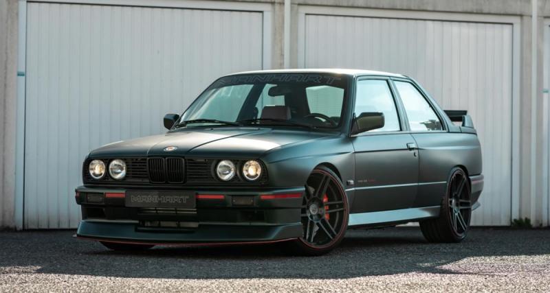  - Manhart MH3 3.5 Turbo (2023) : la mythique BMW M3 E30 subit un swap moteur dans cette version