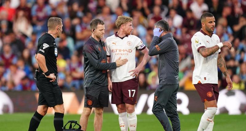  - Manchester City : touché aux ischio-jambiers, Guardiola est inquiet pour De Bruyne