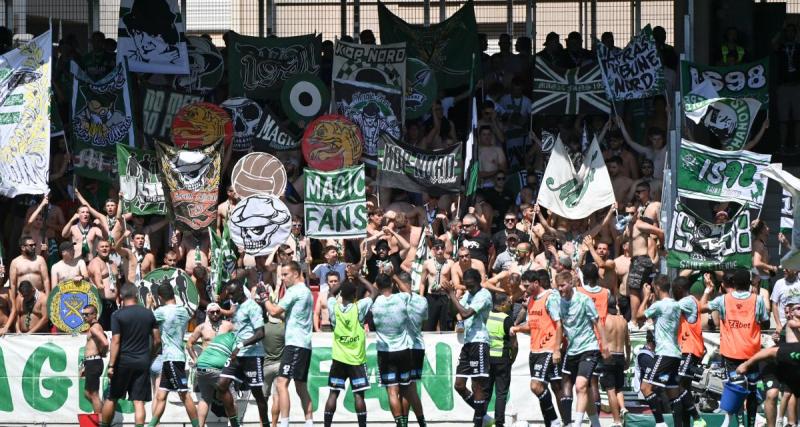  - Rodez - ASSE : les joueurs rentrent aux vestiaires ! 