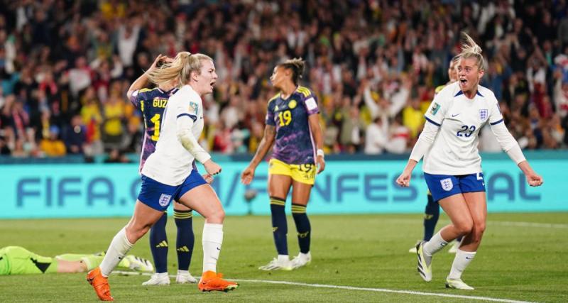  - Coupe du Monde (F) : l'Angleterre renverse la Colombie et rejoint le dernier carré