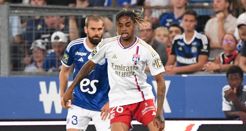  - À la pause, le RC Strasbourg et l'OL sont dos à dos
