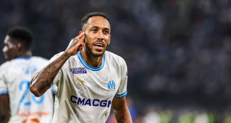  - OM : l'immense tristesse d'Aubameyang après l'élimination