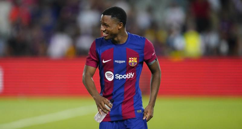  - Barça : coup de tonnerre, Ansu Fati veut quitter le club