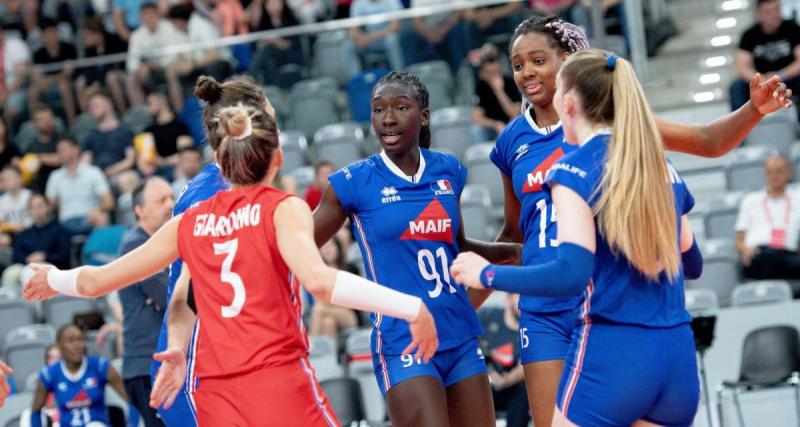  - Volley : Les Bleues commencent bien l'Euro 