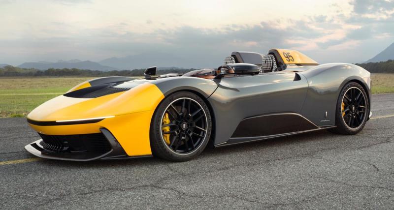  - Pininfarina B95 (2023) : la barquette électrique de l’extrême se montre, son prix atteint des sommets