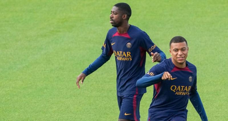  - PSG : Mbappé et Dembélé dans le groupe face à Toulouse
