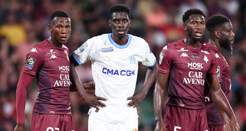  - Metz - OM : "On doit gagner facilement", Sarr dépité après le nul