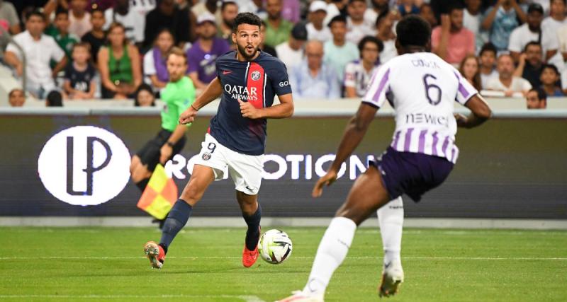  - Le PSG bloqué par Toulouse à la pause