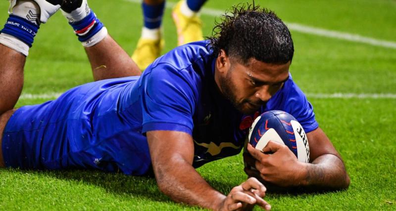  - Rugby : Mi-temps de France-Fidji, les Bleus dominent