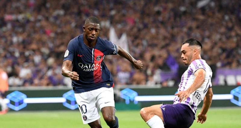  - Toulouse-PSG : Ousmane Dembélé déçu pour sa première