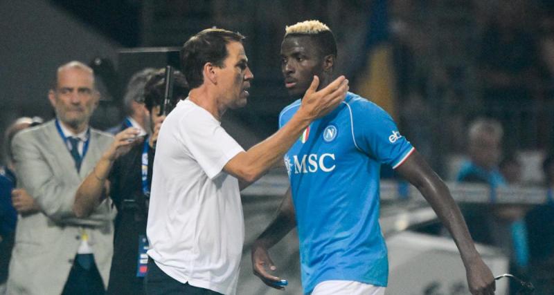  - Naples : quand Rudi Garcia recadre Osimhen, auteur d'un doublé