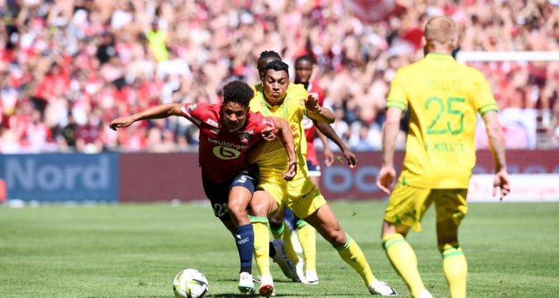  - Lille accroché par Nantes à la pause 