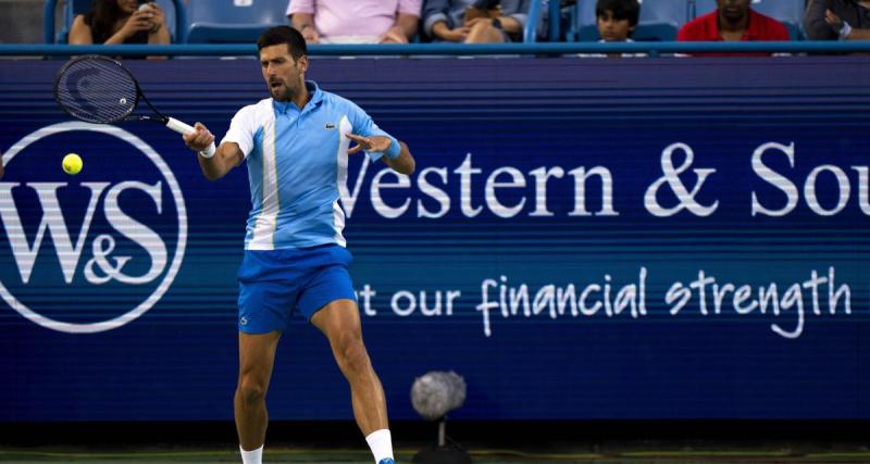  - Masters 1000 de Cincinnati : Djokovic « très satisfait de son niveau » avant de retrouver Alcaraz