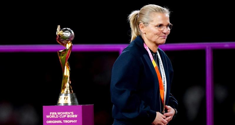  - Football féminin : Sarina Wiegman, sélectionneuse de l'Angleterre est « Fière de cette équipe »