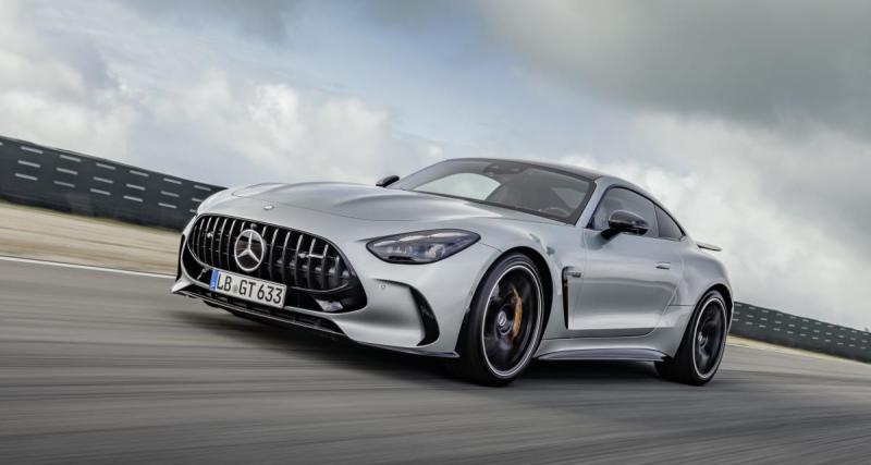  - Mercedes-AMG GT Coupé (2023) : la seconde génération s’alourdit, mais elle conserve son V8