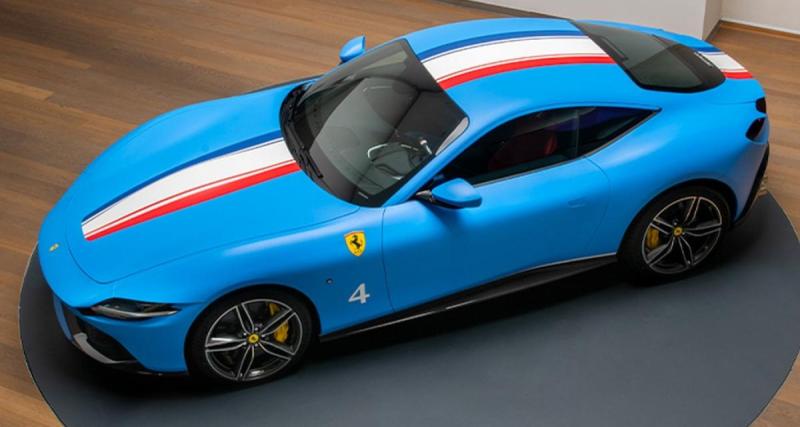  - Une Ferrari Roma Tailor Made qui célèbre la France