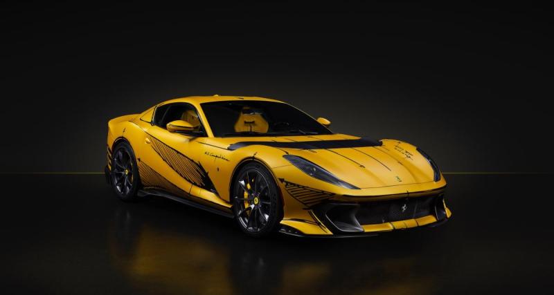  - Customisée par Ferrari, cette 812 Competizione est à vendre aux enchères