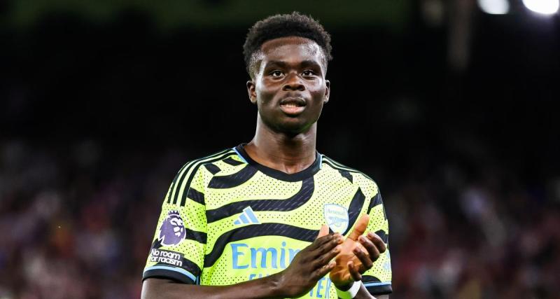  - Arsenal : Saka s'est offert un record fou contre Crystal Palace