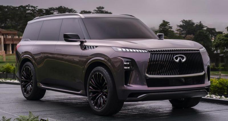  - Infiniti QX Monograph (2023) : un imposant SUV en guise d’aperçu du futur de la marque japonaise