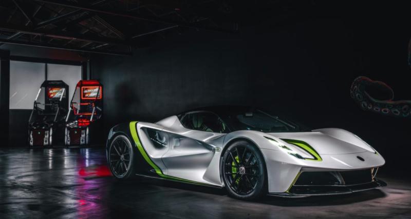  - Pebble Beach 2023 : Jenson Button prend livraison d'une Lotus Evija "Brawn GP"