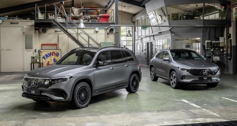  - Mercedes EQA et EQB restylés : quels changements pour les deux SUV électriques ?