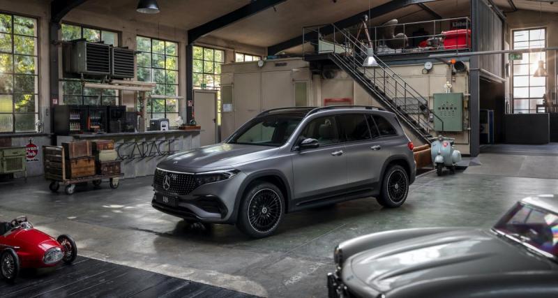  - Mercedes-Benz EQB restylé (2023) : le SUV familial électrique s’offre un lifting discret