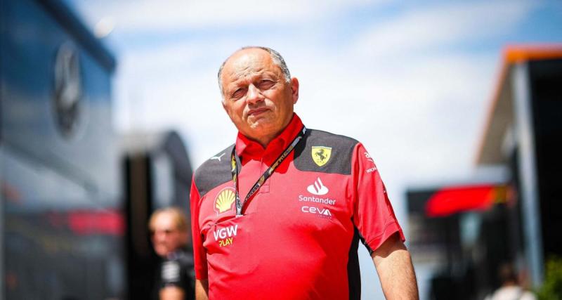  - F1 - Fred Vasseur a fixé l'objectif pour Ferrari