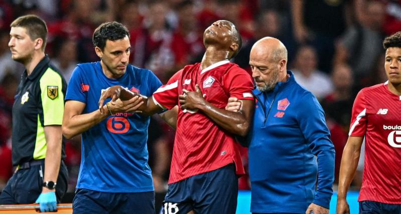  - Lille : Bafodé Diakité sort sur blessure contre Rijeka 