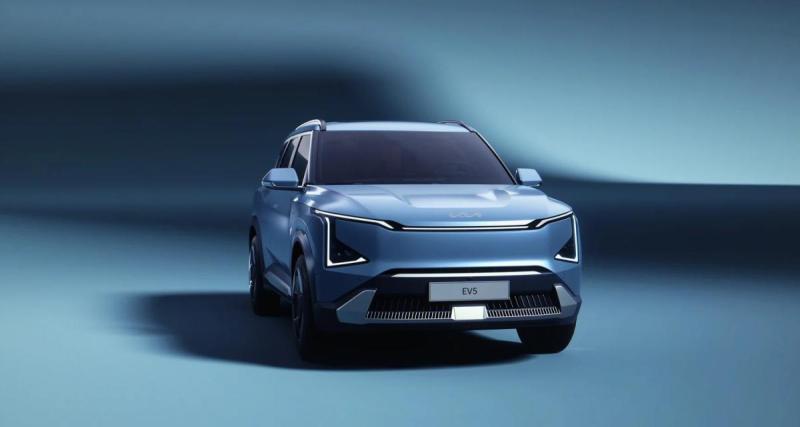  - Premières images du SUV électrique KIA EV5