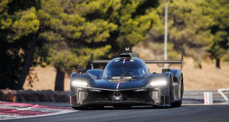  - Premiers tours de roue de l'Alpine Hypercar au Castellet