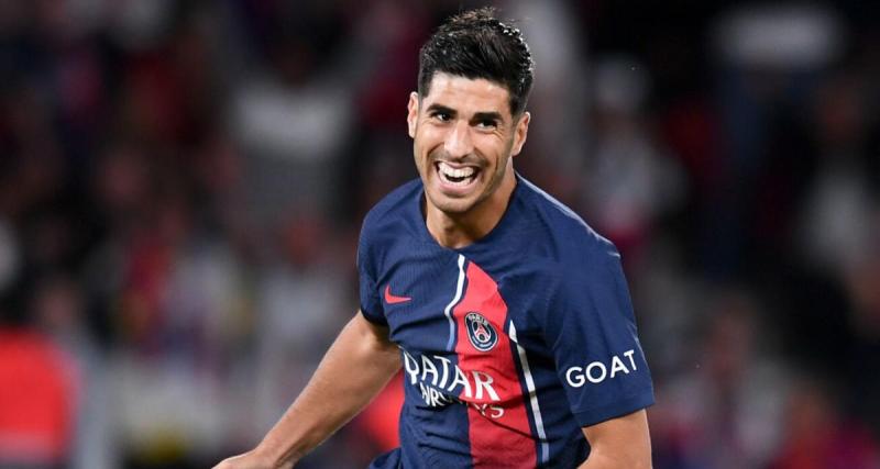  - Paris - RC Lens : Asensio ouvre le score en fin de mi-temps (1-0)