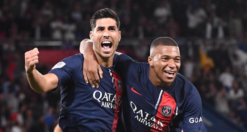  - PSG - Lens : Asensio s'est régalé avec Mbappé et Dembélé