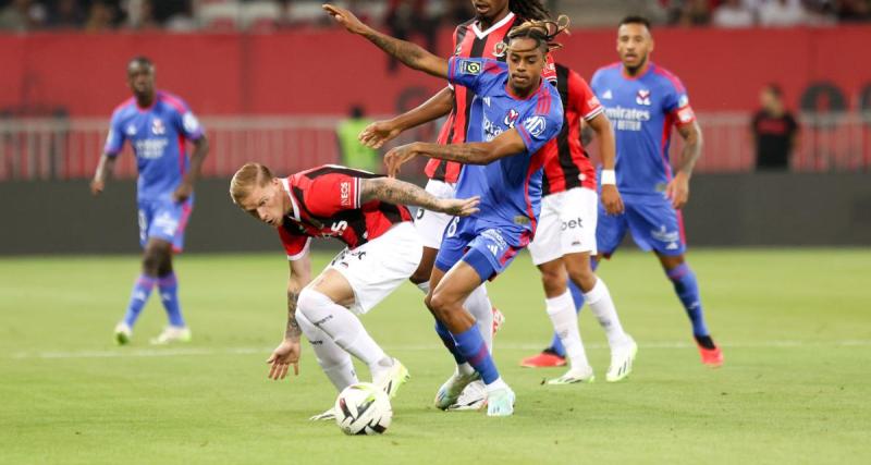  - Nice et l’OL dos-à-dos à la pause