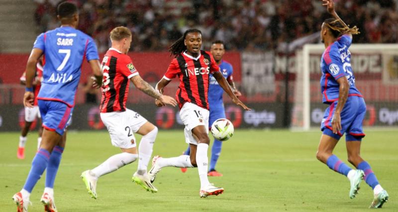  - Nice - OL : pauvre spectacle à la pause !