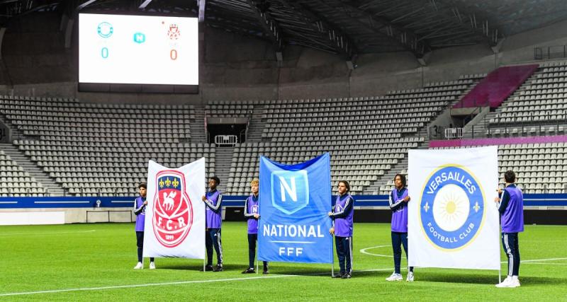  - National 1 : Versailles mène face à Rouen après un premier acte agréable