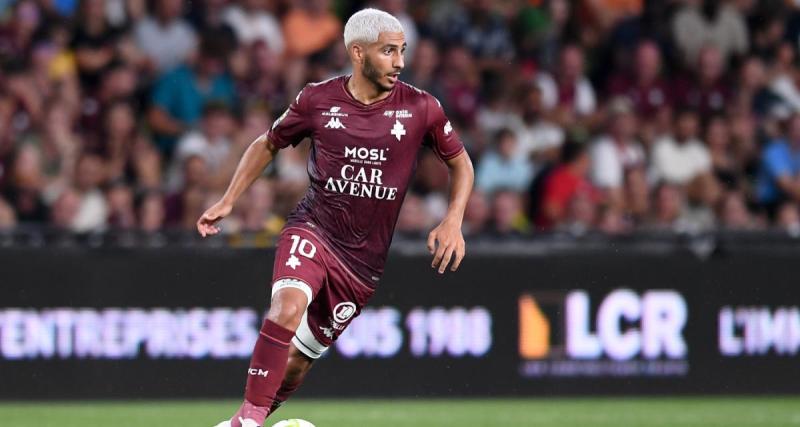  - Metz : Youssef Maziz file en Belgique (off)
