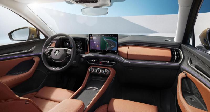  - Voici l'intérieur des nouvelles Skoda Kodiaq et Superb
