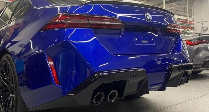  - Une fuite de l'arrière de la future BMW M5 ?