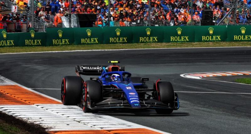  - F1 - Le baquet de Logan Sargeant en danger ? 
