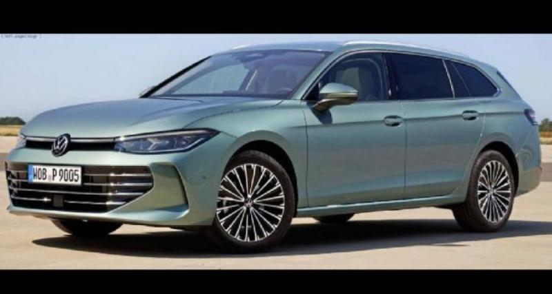  - La nouvelle VW Passat 2024 en fuite !