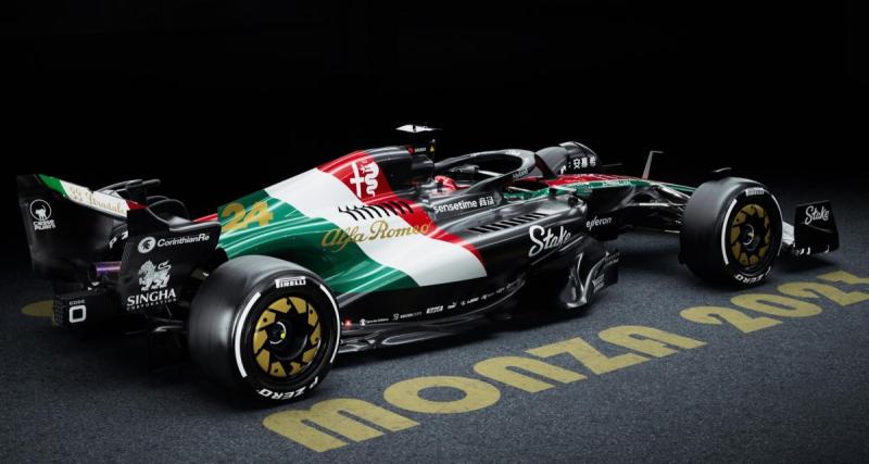  - F1 : une livrée spéciale "italie" pour l'Alfa Romeo C43