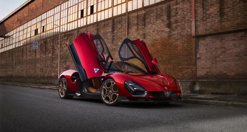  - Alfa Romeo 33 Stradale (2023) : la nouvelle supercar néo-rétro se dévoile, elle peut être électrique