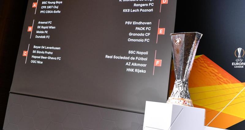  - Le groupe de la mort pour l'OM, c'est corsé aussi pour Rennes... le tirage complet de la phase de poules de la Ligue Europa