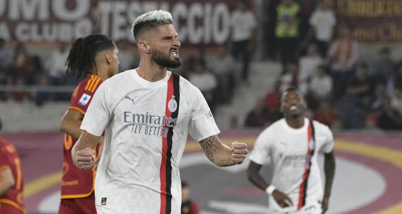  - Avec un but de Giroud, l’AC Milan terrasse la Roma de Mourinho